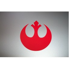 REBEL Alliance Vinyl Decal Sticker Star Wars RED, WHITE,SILVER, 1/2" 1" 2" 3" 4"   261146814087